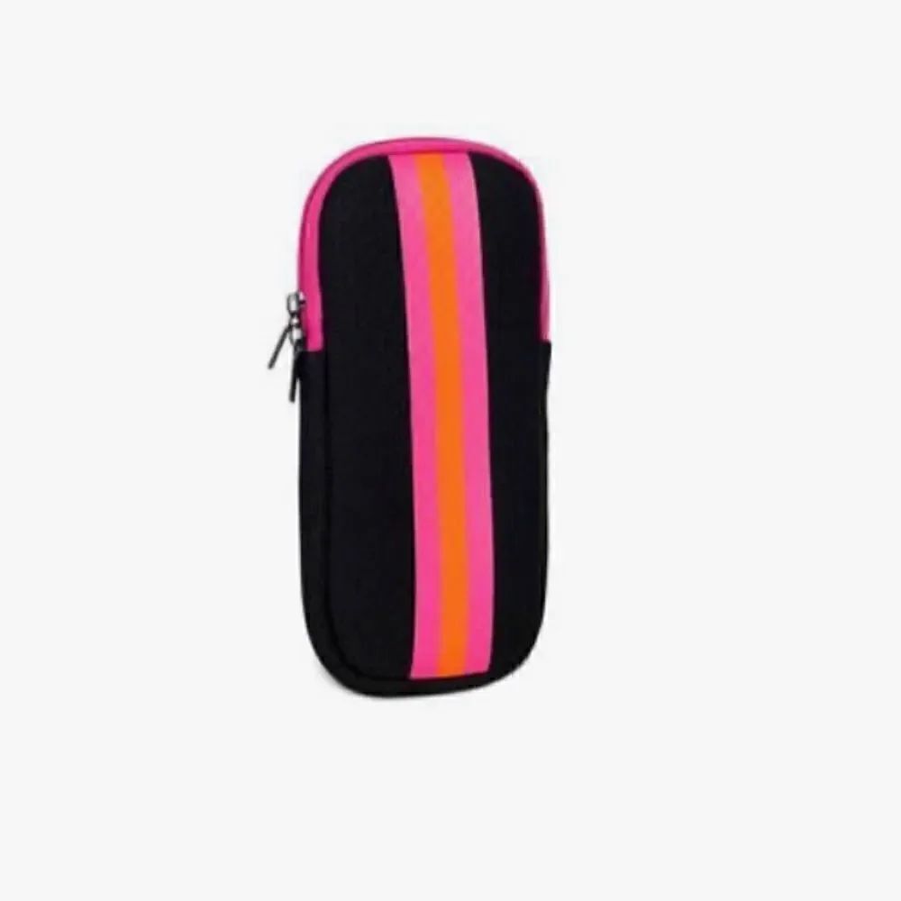 Neoprene Eyeglass Case - 2 Card Slips - Zipper Closure - BRAND NEW